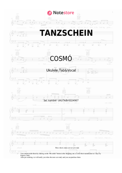 undefined COSMÓ  - TANZSCHEIN