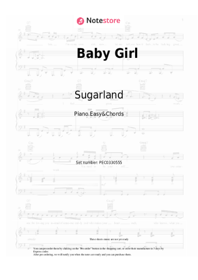 undefined Sugarland - Baby Girl