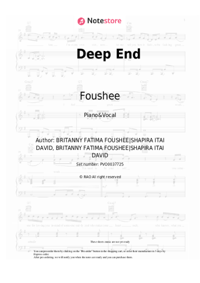 undefined Foushee - Deep End