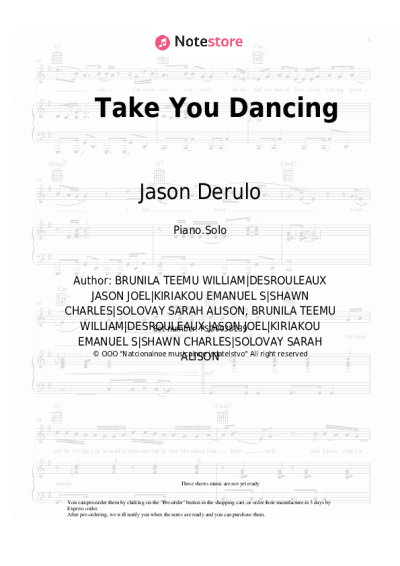 undefined Jason Derulo - Take You Dancing