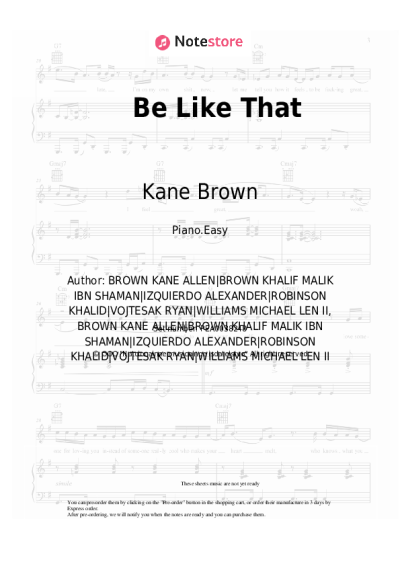 undefined Kane Brown, Swae Lee, Khalid - Be Like That