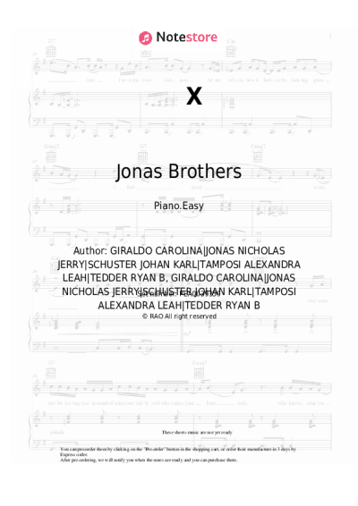 undefined Jonas Brothers, Karol G - X