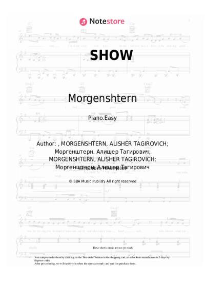 undefined Morgenshtern - SHOW