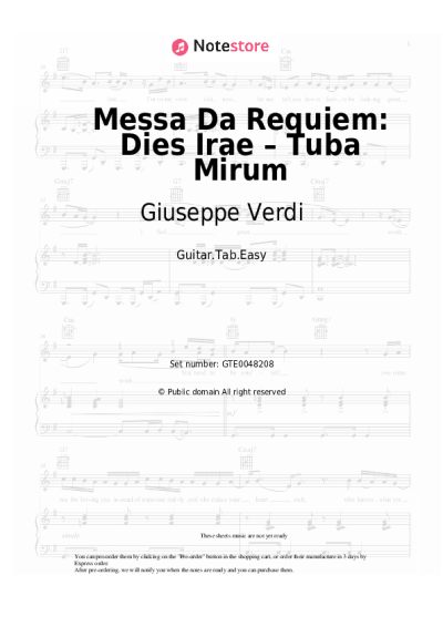 undefined Giuseppe Verdi - Messa Da Requiem: Dies Irae – Tuba Mirum