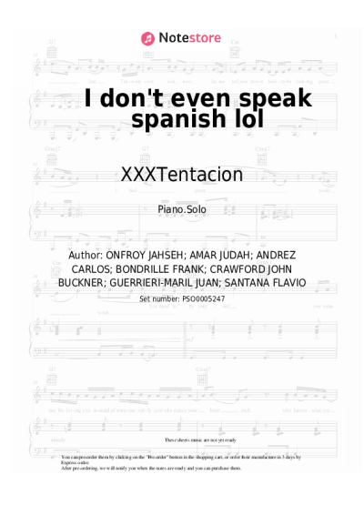 undefined XXXTentacion - I don't even speak spanish lol