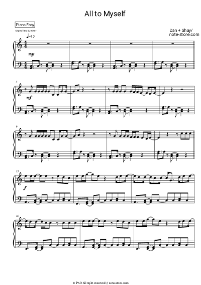 undefined Dan + Shay - All To Myself