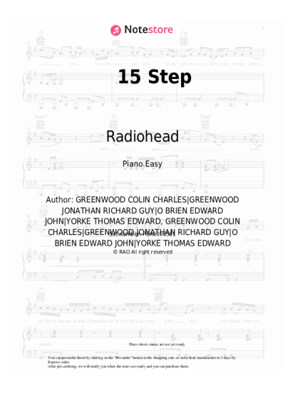 undefined Radiohead - 15 Step