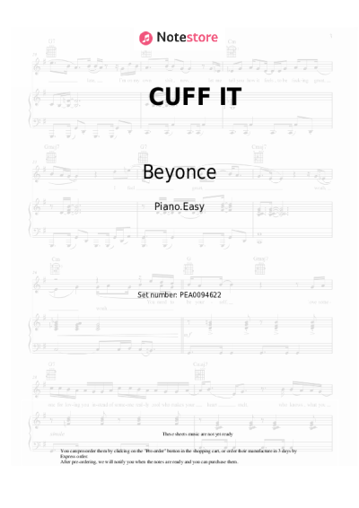 undefined Beyonce - CUFF IT