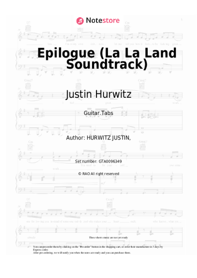 undefined Justin Hurwitz - Epilogue (La La Land Soundtrack)